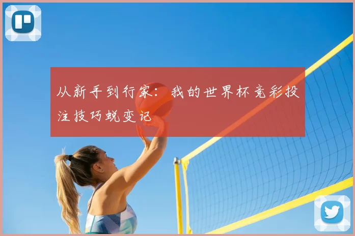 从新手到行家:我的世界杯竞彩投注技巧蜕变记