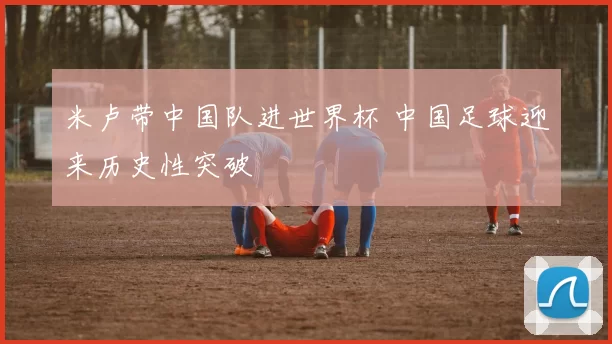 米卢带中国队进世界杯 中国足球迎来历史性突破