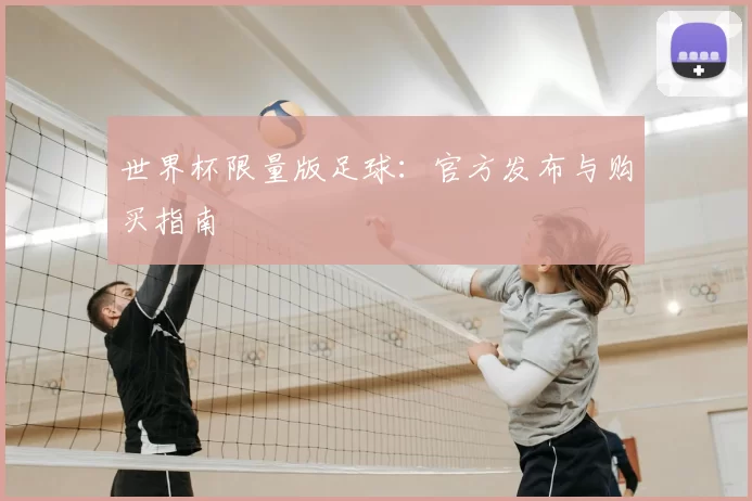 世界杯限量版足球：官方发布与购买指南